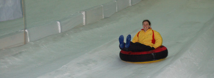 Lulu im subtropischen Schnee