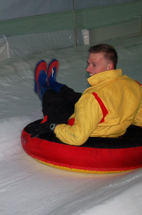 Marc im subtropischen Schnee