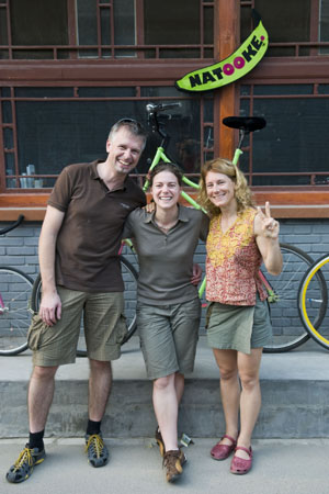 Lulu, Ludwig & Ines vor natooke