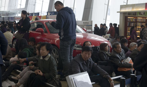 Chaos am Flughafen Xi' an