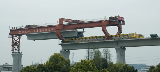 Neubau Hochgeschwindigkeitsstrecke Shanghai-Hangzhou