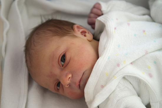 Erstes Foto von Emma