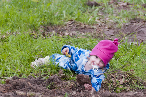 Grundstück mit Hahn