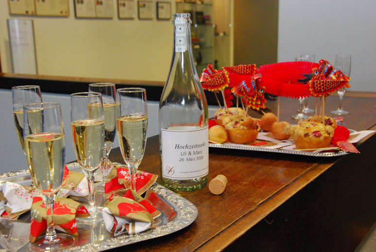Hochzeitssekt